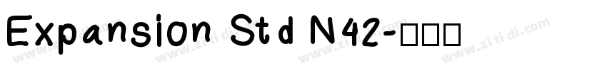 Expansion Std N42字体转换